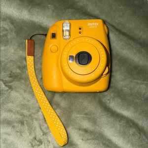 Instax Mini 9 Bright Yellow Camera